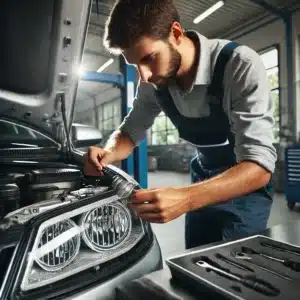 Auton valojen vaihto – Polar Rengas